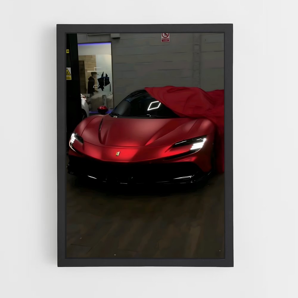 Poster La Ferrari Masquée (vue 2)